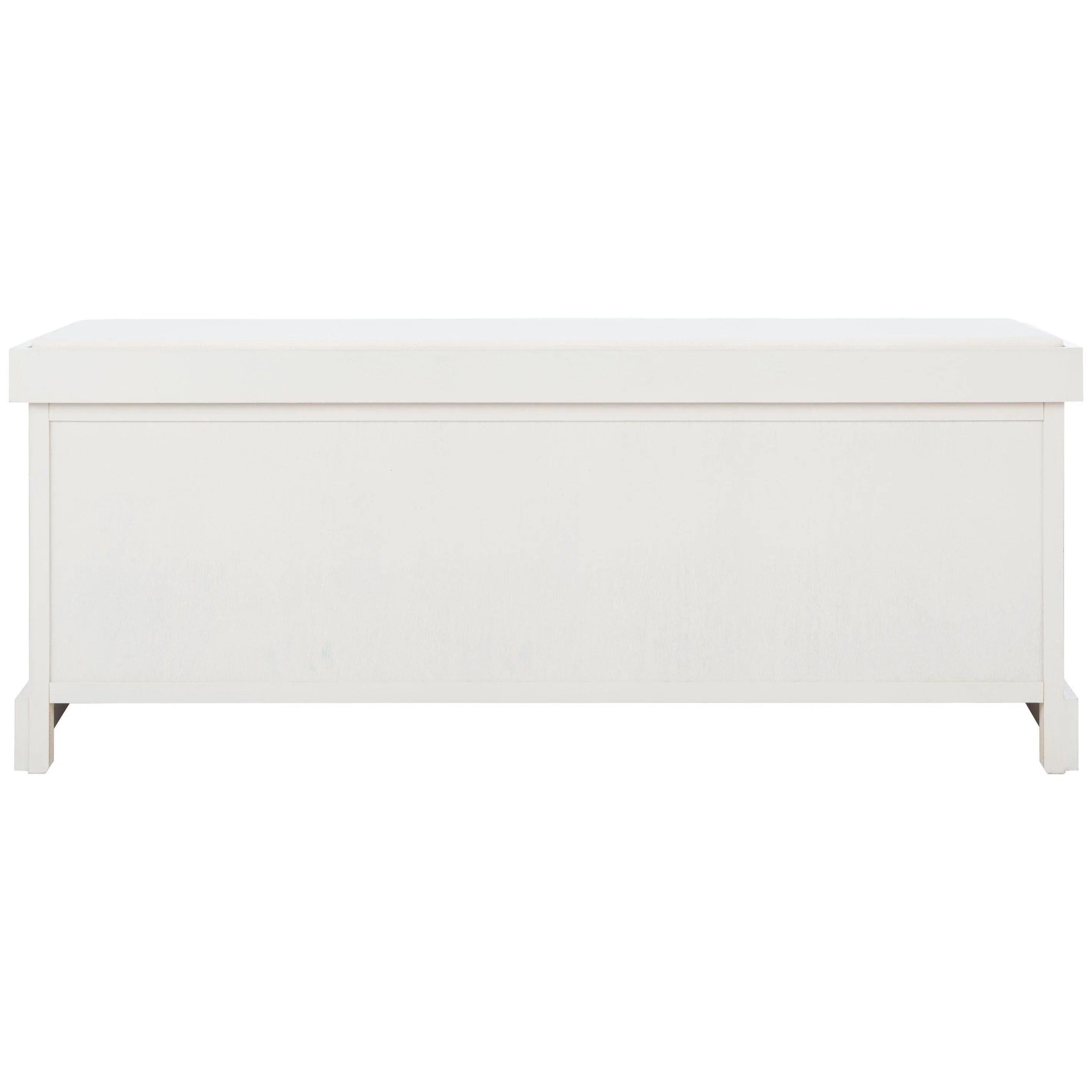 Banc de rangement SAFAVIEH Fiorello 3 tiroirs avec coussin - 47,3 L x 15 P x 19 H - 47Lx15Px19H