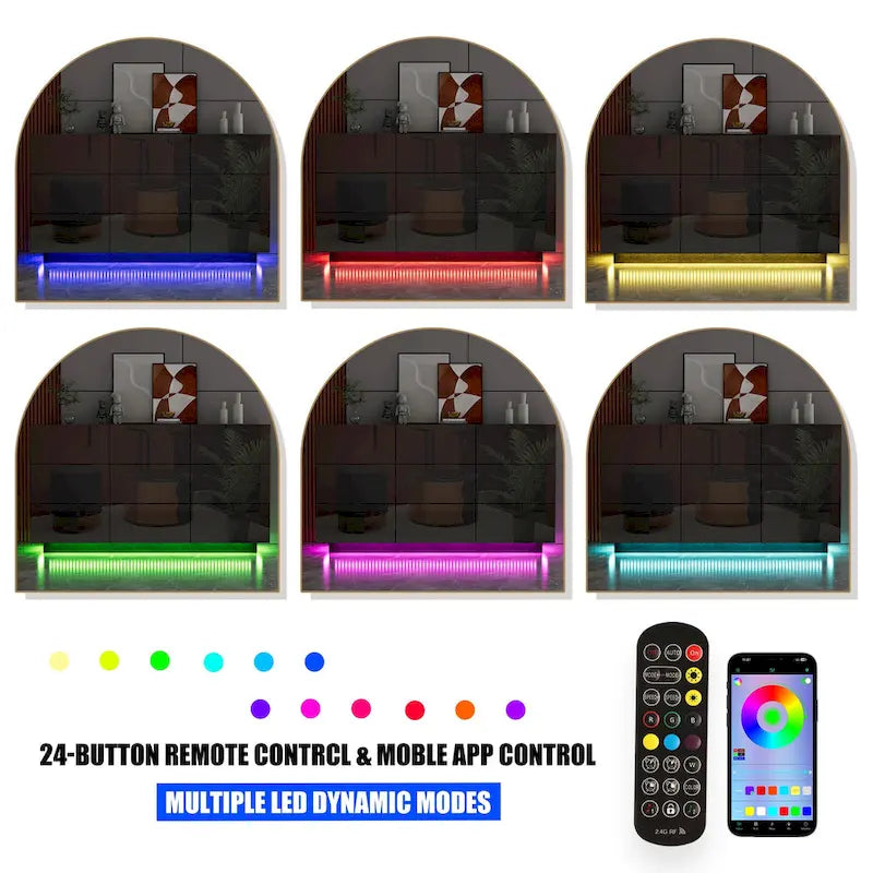 Commode à 9 tiroirs Tour de rangement pour chambre à coucher avec lumière