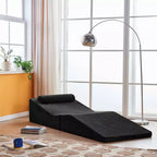 Canapé-lit Tatami pliable en éponge haute densité, chaise longue multi-usages, aucun assemblage requis