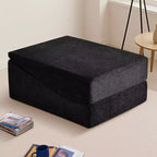 Canapé-lit Tatami pliable en éponge haute densité, chaise longue multi-usages, aucun assemblage requis