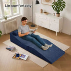 Canapé-lit Tatami pliable en éponge haute densité, chaise longue multi-usages, aucun assemblage requis