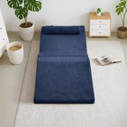 Canapé-lit Tatami pliable en éponge haute densité, chaise longue multi-usages, aucun assemblage requis