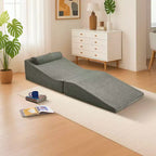 Canapé-lit Tatami pliable en éponge haute densité, chaise longue multi-usages, aucun assemblage requis