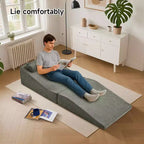 Canapé-lit Tatami pliable en éponge haute densité, chaise longue multi-usages, aucun assemblage requis