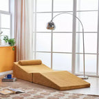 Canapé-lit Tatami pliable en éponge haute densité, chaise longue multi-usages, aucun assemblage requis