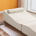 Canapé-lit Tatami pliable en éponge haute densité, chaise longue multi-usages, aucun assemblage requis
