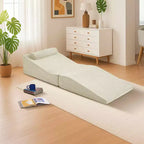 MAYEERTY High-Density Sponge Foldable Tatami Sofa Bed Multi-Use Lounge Chair No Assembly