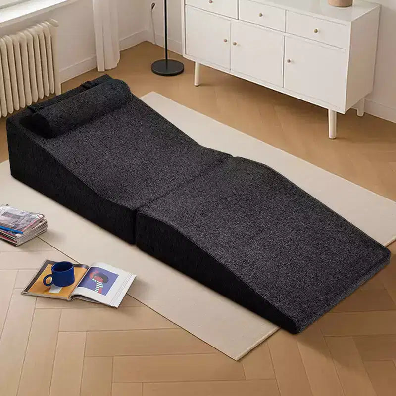 Canapé-lit Tatami pliable en éponge haute densité, chaise longue multi-usages, aucun assemblage requis