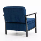Fauteuil d'appoint rembourré Mid-Century Modern avec siège de rangement et oreiller