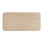 Étagère de rangement en métal avec plateau en bois pour garage et cuisine, 90 x 45 x 160 cm, blanc