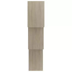 Étagère murale en bois d'ingénierie chêne Sonoma 68 cm x 68 cm