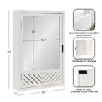Armoire de toilette avec miroir