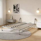 Cadre de lit escamotable queen size avec bureau intégré