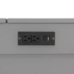 Lit escamotable Queen avec tiroir et station de charge