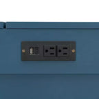 Lit escamotable Queen avec tiroir et station de charge