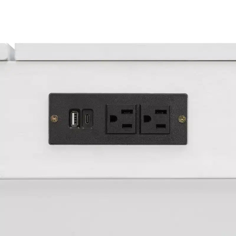 Lit escamotable Queen avec tiroir et station de charge