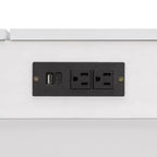 Lit escamotable Queen avec tiroir et station de charge