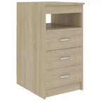Bureau en bois d'ingénierie blanc 140 x 50 x 76 cm avec rangement