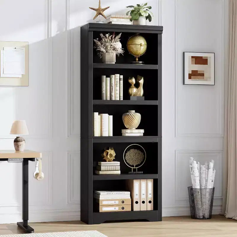Étagère Ouverte avec Tablettes Ajustables, 60 cm de Large Style Ferme