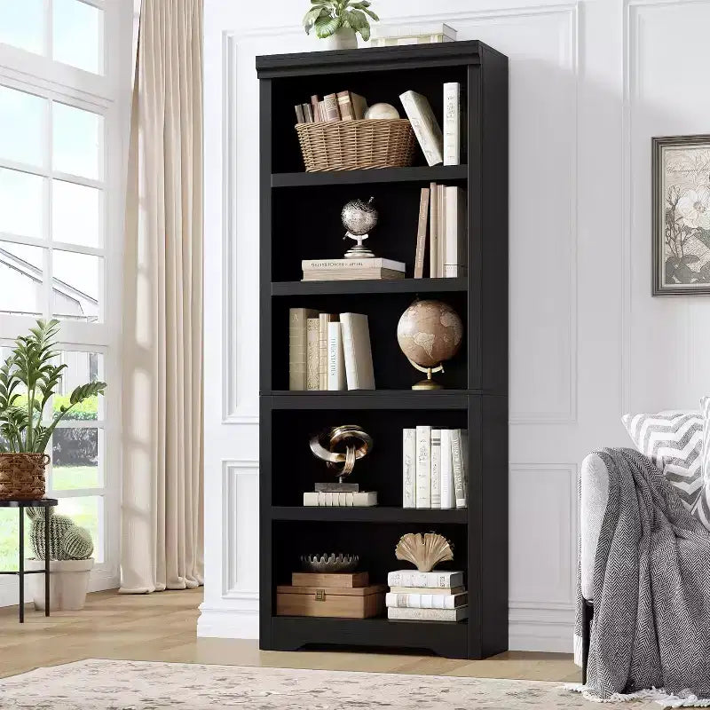 Étagère Ouverte avec Tablettes Ajustables, 60 cm de Large Style Ferme