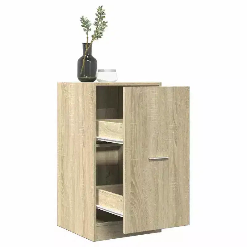 Meuble d'apothicaire Sonoma Chêne Bois d'ingénierie Medium