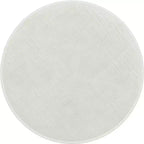 Tabouret de comptoir en tissu bouclé crème