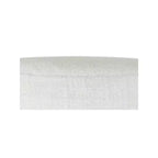 Tabouret de comptoir en tissu bouclé crème