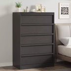 7 Drawer Dresser for Bedroom, 46 Tall Modern Chest of Drawers with Storage, Wooden Dresser Organizer for Entryway,Living Room,Bedroom