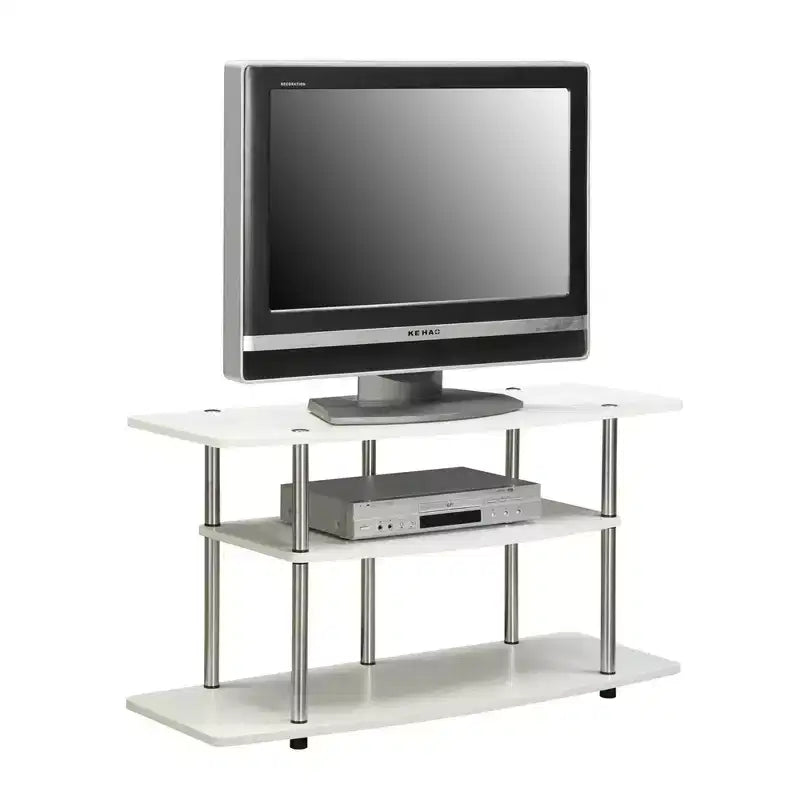 Meuble TV large à 3 niveaux pour téléviseurs jusqu'à 43 pouces
