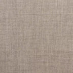 Lot de 2 chaises de salle à manger Louis rembourrées en tissu avec clous décoratifs
