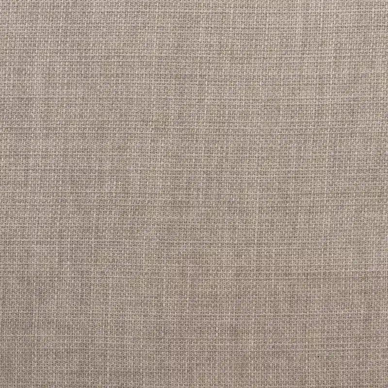 Lot de 2 chaises de salle à manger Louis rembourrées en tissu avec clous décoratifs