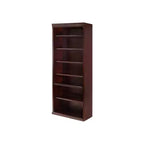 Bibliothèque en bois Huntington Club 84 po Merisier - Martin Furniture : Verticale, 7 étagères, Aucun assemblage