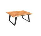 solid wood Live Edge Coffee Table - (16H x 45W x 31D) - Natural - Timbergirl