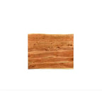 Table basse en bois massif à bords bruts Naturel - 41 cm H x 114 cm L x 79 cm P