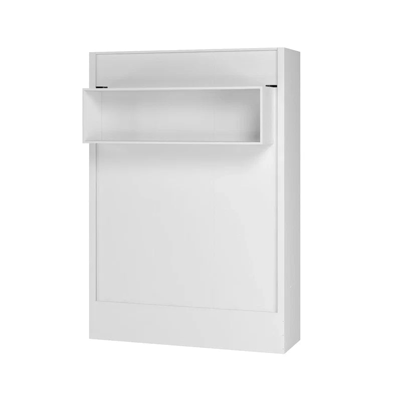 Lit escamotable contemporain brésilien Easy Lift Queen avec étagère