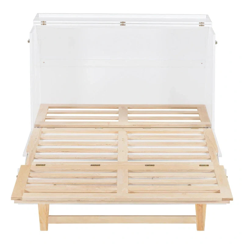 Lit escamotable Nestfair double avec grands tiroirs