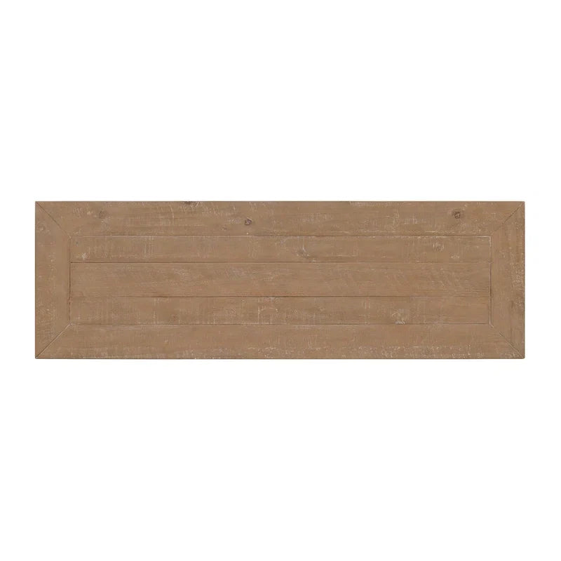 The Gray Barn Downington Table console de canapé à 2 tiroirs en bois massif