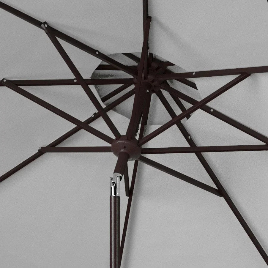 Parasol double-toit d'extérieur Kjerstin Valance 2,74 m
