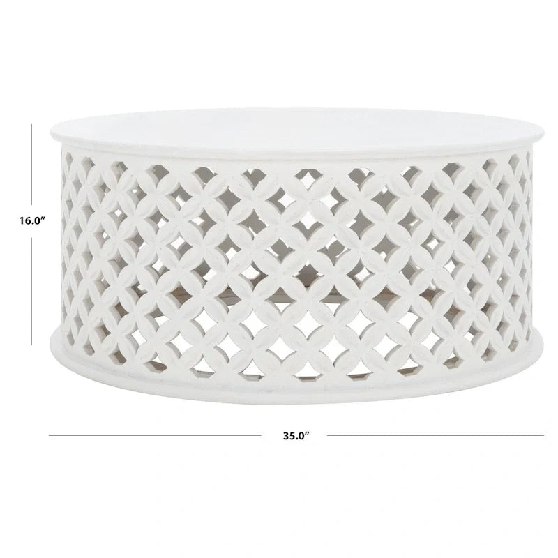 Table basse ronde Antkea SAFAVIEH - 35 L x 35 P x 16 H - 35Lx35Px16H