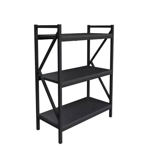 Étagère 3 niveaux Console ou Étagère de rangement, Noir