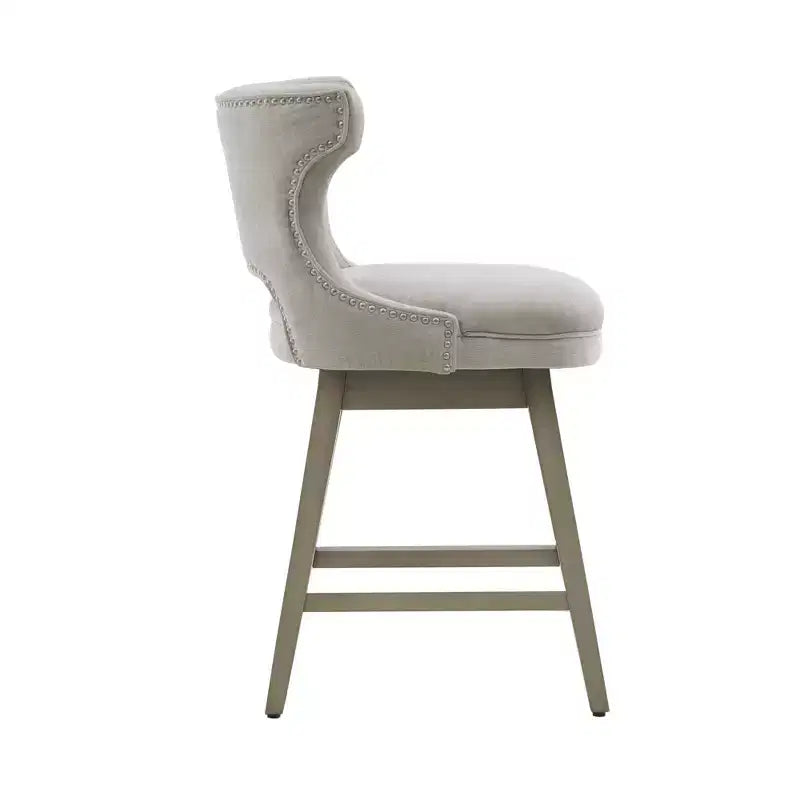 Tabouret de bar pivotant hauteur comptoir 25,75 po