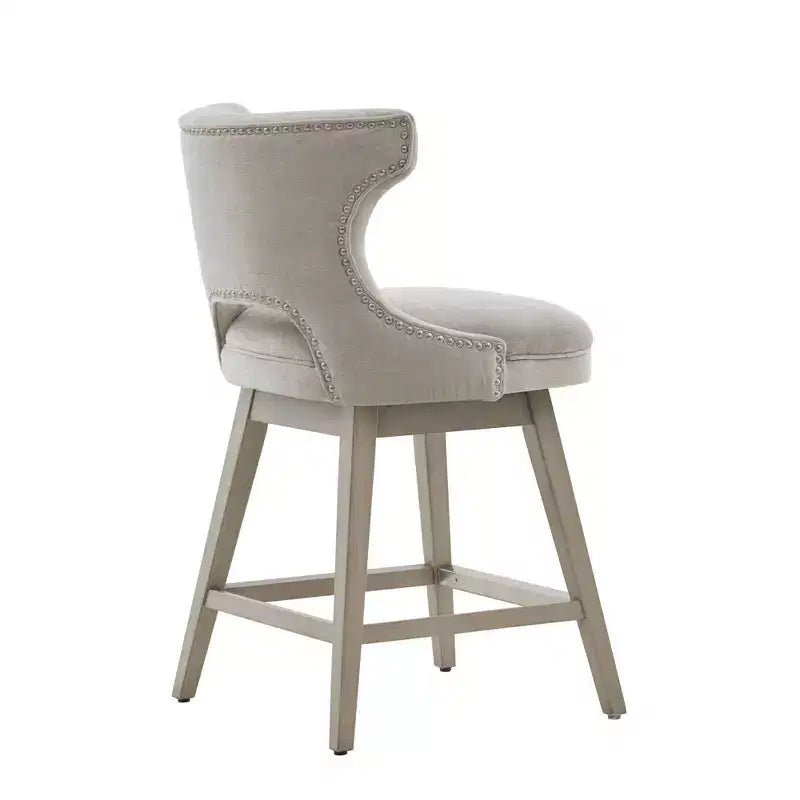 Tabouret de bar pivotant hauteur comptoir 25,75 po