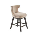 Tabouret de bar pivotant hauteur comptoir 25,75 po