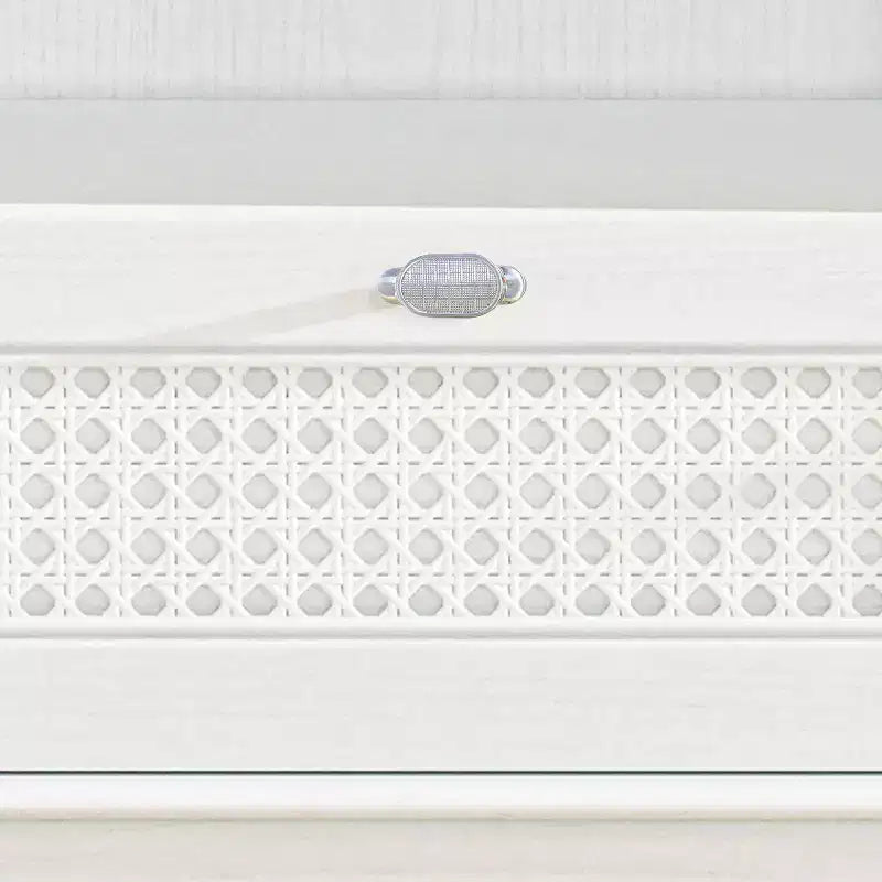 Meuble TV traditionnel en bois naturel de 55 po pour téléviseurs jusqu'à 60 po avec tiroir