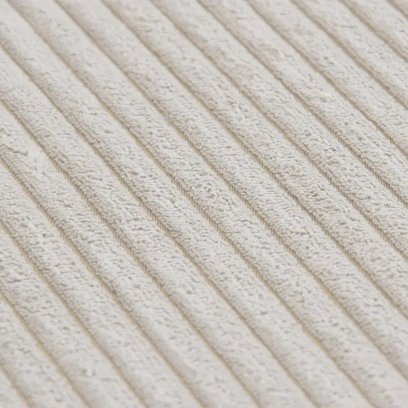 Grand canapé modulaire sectionnel en velours côtelé, en forme de U, 4 places avec 2 poufs et 5 oreillers