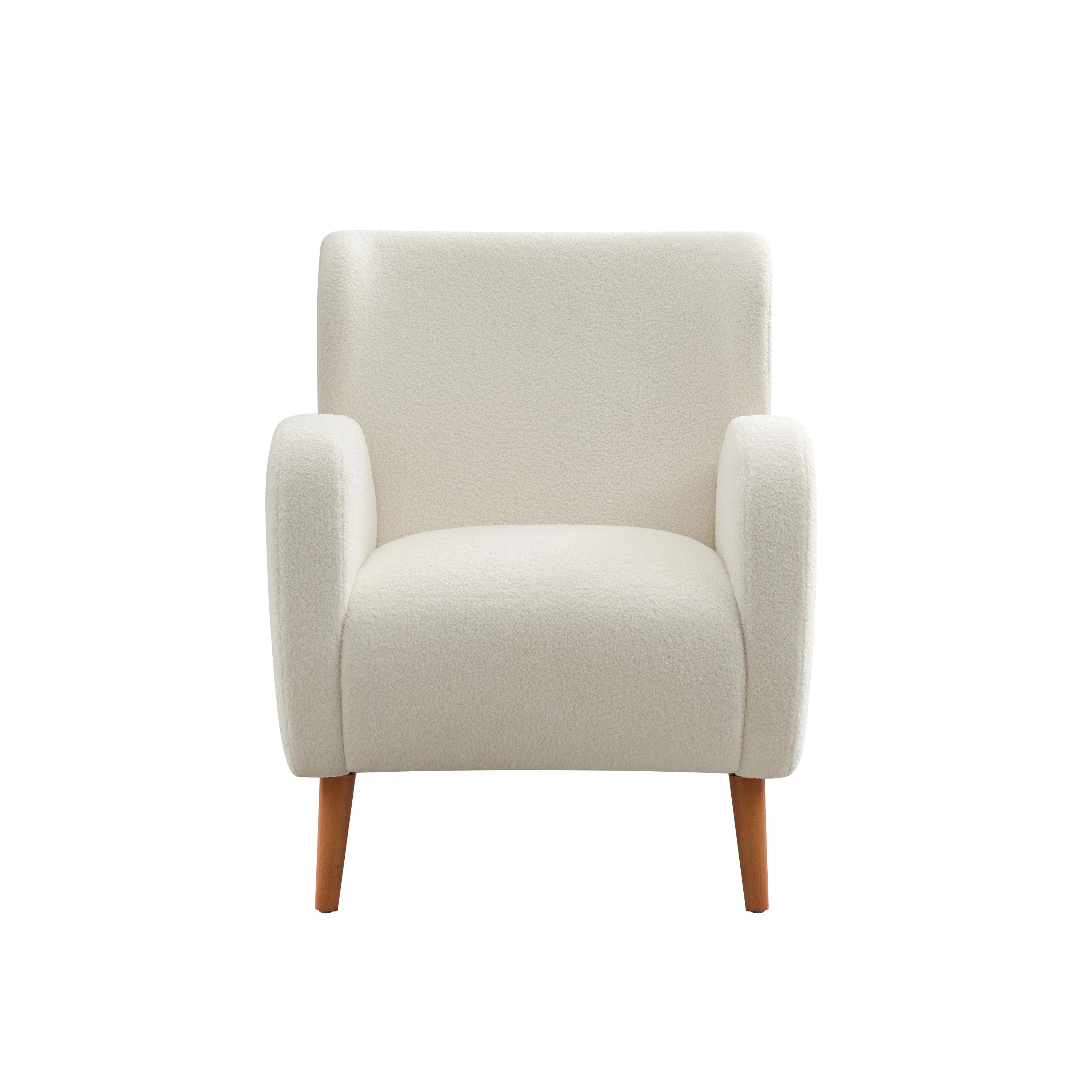 Fauteuil club capitonné moderne avec accoudoirs, canapé simple