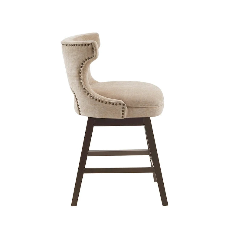 Tabouret de comptoir pivotant à 360 degrés Janet de Madison Park