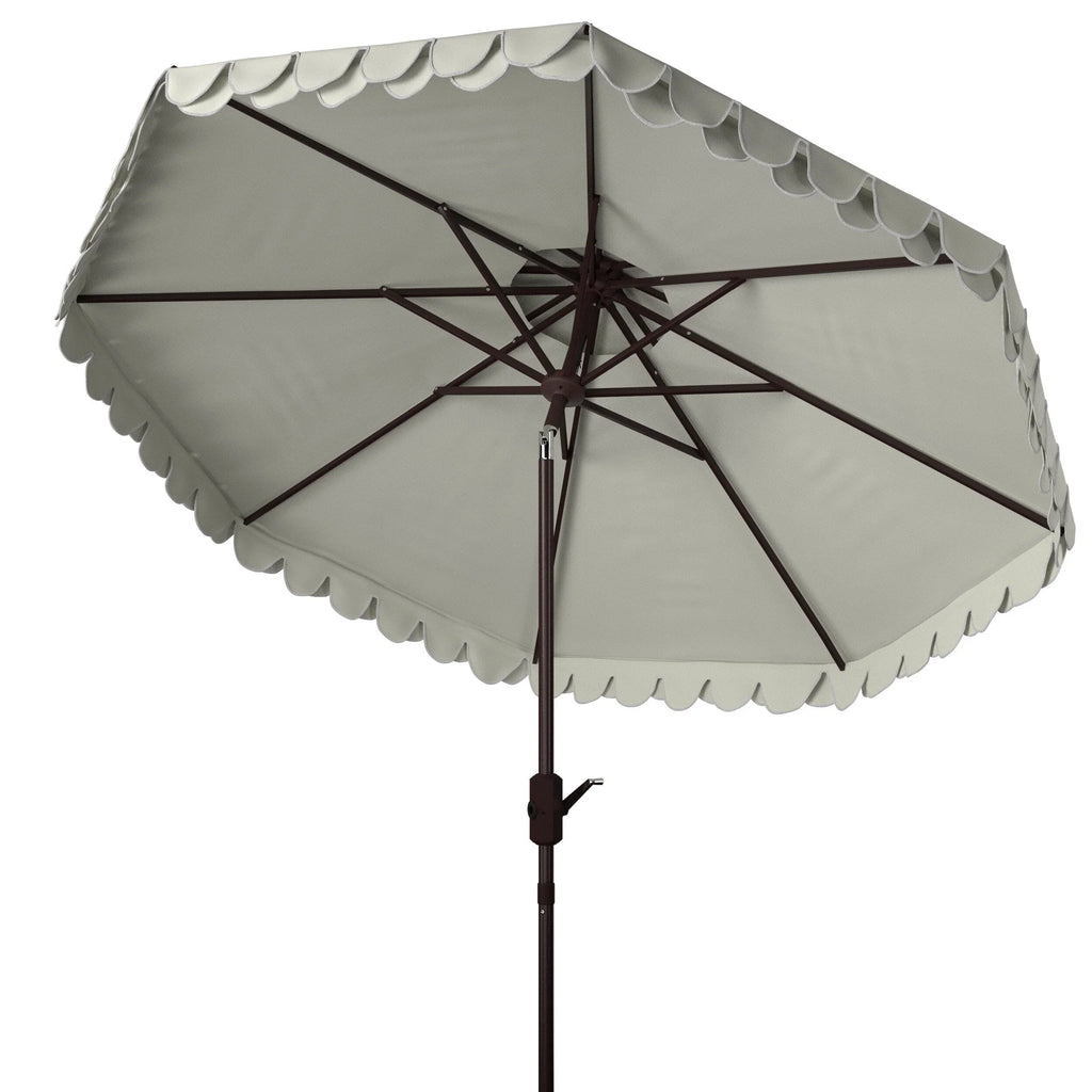 Parasol double-toit d'extérieur Kjerstin Valance 2,74 m
