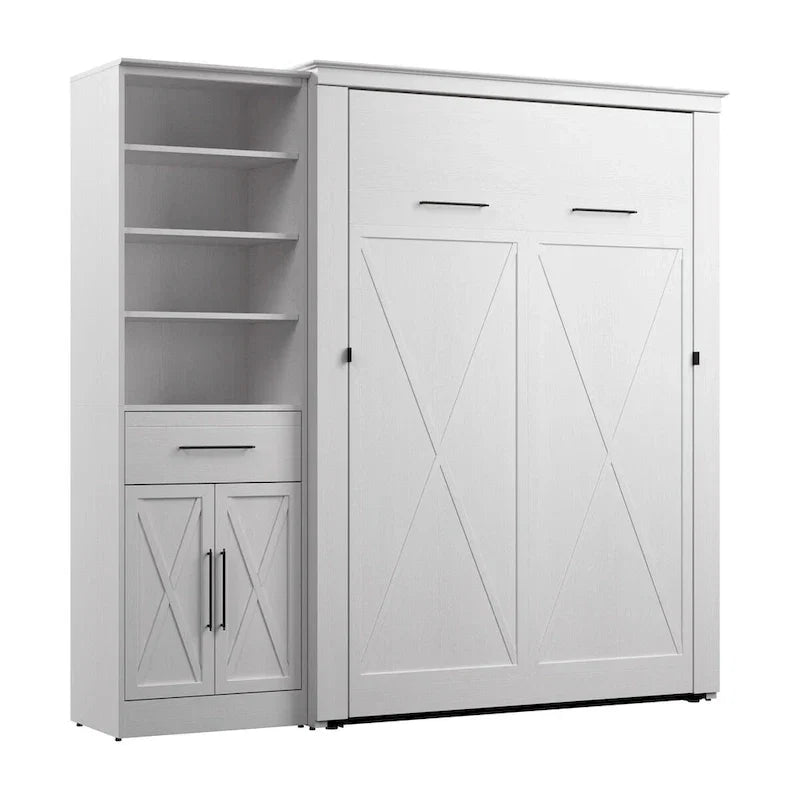 Lit escamotable Key West avec armoire-penderie (88W) de Bestar