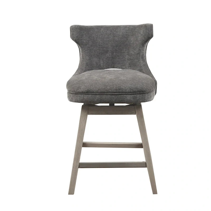 Tabouret de comptoir pivotant à 360 degrés Janet de Madison Park